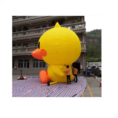 Рекламный надувной талисман Boyi Custom Giant Cartoon Big Duck Cartoon B1103