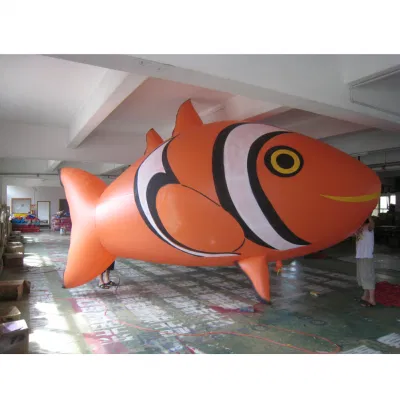 Boyi Гелиевая рыба-клоун Парад воздушных шаров Ярмарка округа Надувные надувные рыбы Мультфильм B224